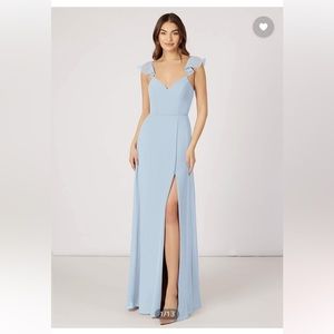 Azazie Everett dress in Mist